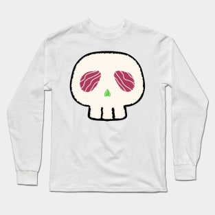 Skull Sushi Long Sleeve T-Shirt